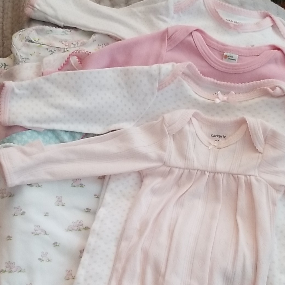 Baby Girl Gown Lot